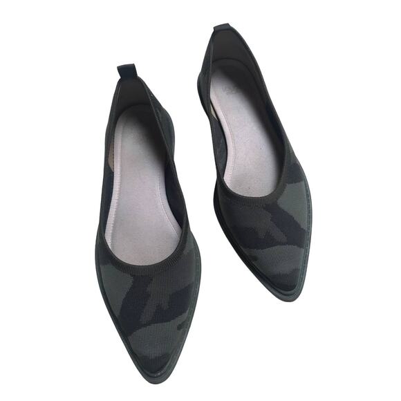Louise et Cie Camo Pointy Toe Knit Flats size 7.5 - Picture 7 of 8